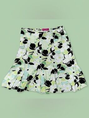 Y2K Floral Skirt
